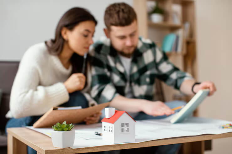 Visual representation of financing options available for real estate investors
