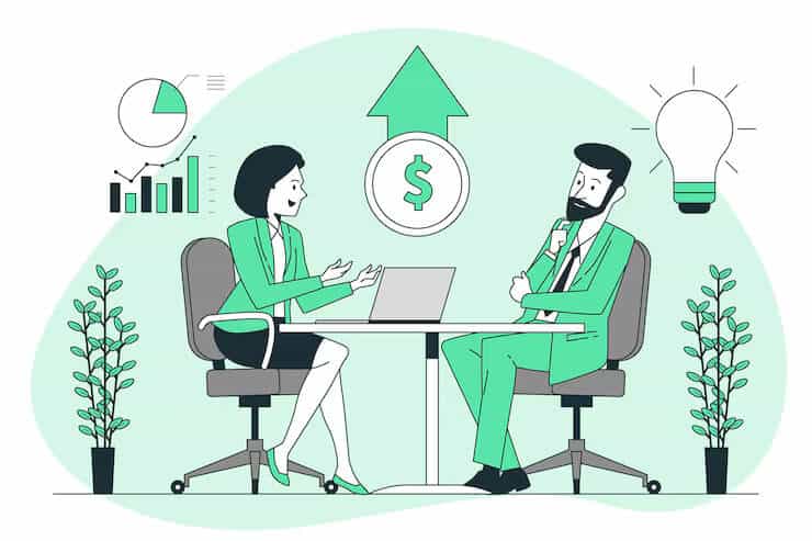 images represents the types of financial planners